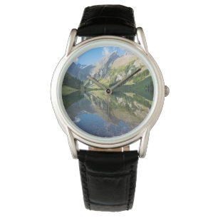 Vatten Seealpsee Sjö Swiss Alpernor Schweiz Armbandsur