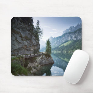 Vatten   Sjö Gosau Salzkammergut Österrike Musmatta