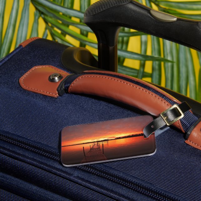 Vatten | Sjö Minnetonka, Minnesota Bagagebricka (Framsida Insitu 3)