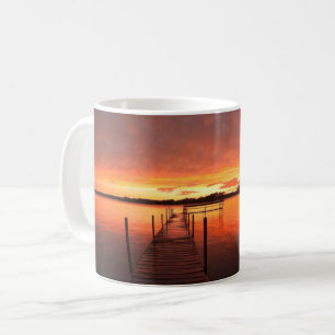Vatten Sjö Minnetonka, Minnesota Kaffemugg