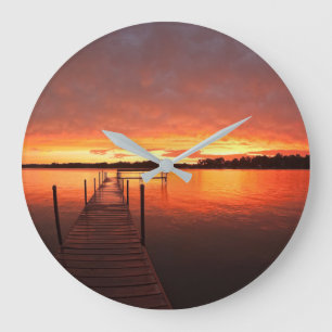 Vatten Sjö Minnetonka, Minnesota Stor Klocka