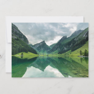 Vatten Sjö Schweiz Alpernor Tack Kort