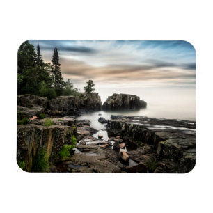 Vatten Sjö Superior Grand Marais, Minnesota Magnet