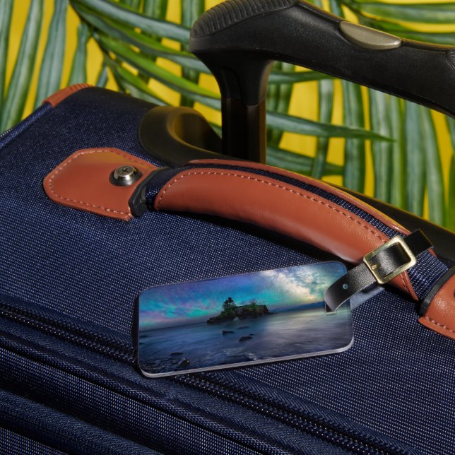 Vatten | Sjö Superior Minnesota Bagagebricka (Framsida Insitu 3)