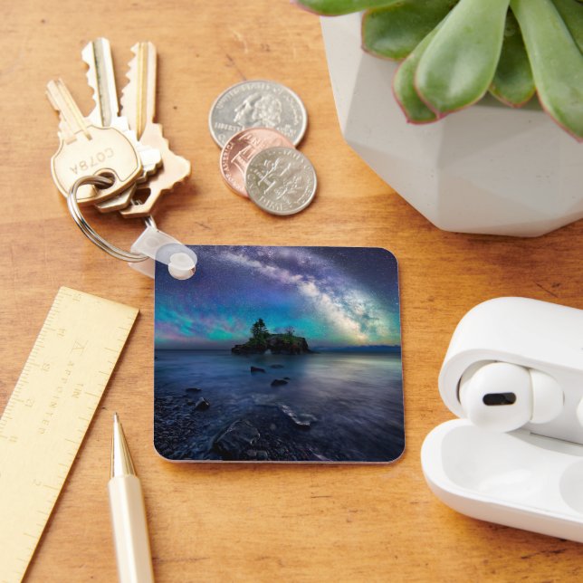 Vatten | Sjö Superior Minnesota Nyckelring (Skrivbord)