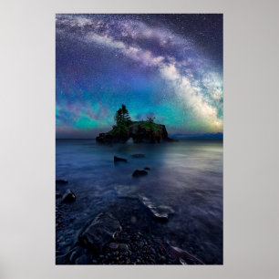 Vatten Sjö Superior Minnesota Poster