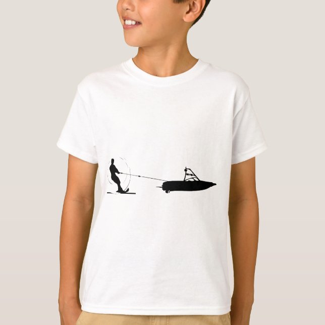 Vatten Ski - Vatten Skiing-gåva till Vatten Skiers T Shirt (Framsida)