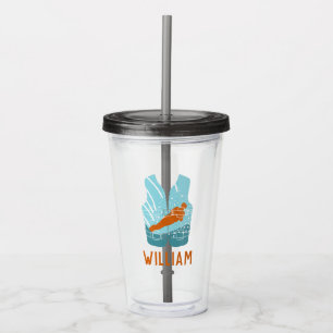 Vatten skidar livets Jacka-grafik, Personlig Take Away Mugg