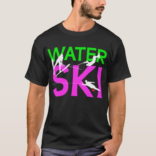 Vatten skidar T-tröja 3-Event Tee (Framsida)
