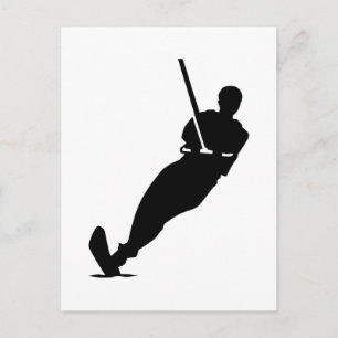 Vatten skier vykort