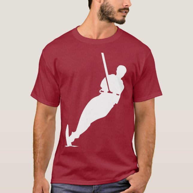 Vatten skiing t shirt (Framsida)