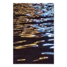 Vatten skrivning | Abstrakt vattenreflektion