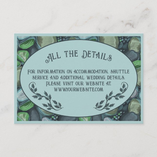 Vatten Småstarna - djurutrymmeskort Tilläggskort (Framsida)