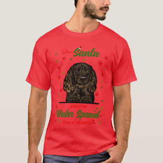 Vatten - Spaniel Hund - vintagen Hund aveln igen v T Shirt