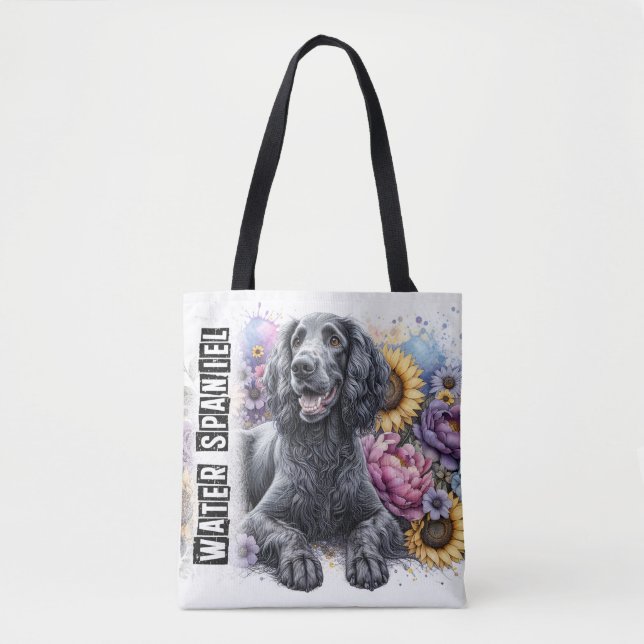 Vatten Spaniel  Tygkasse (Framsida)