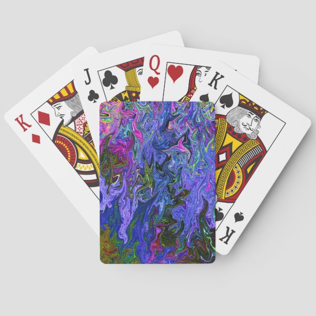 Vatten spelar tid..... casinokort (Baksidan)