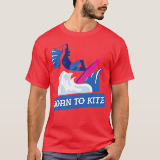 Vatten sport Funny Kiteboarder Gift Kitesurfing T Shirt
