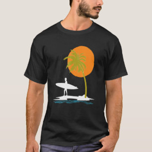 Vatten sport Surfer Ocean Surfboarding Summer Suns T Shirt
