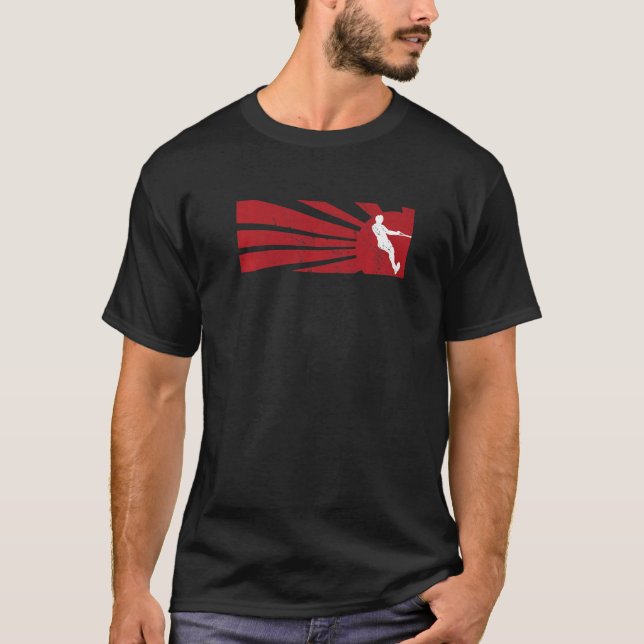Vatten sport Vatten Skiing vattenskiing manar Vatt T Shirt (Framsida)