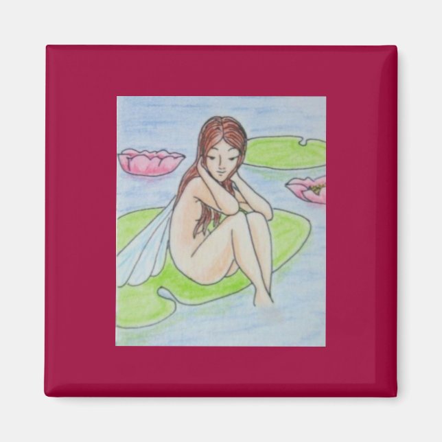 Vatten Sprite Magnet (Framsidan)