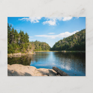 Vatten Spruce Lake Quebec, Kanada Vykort