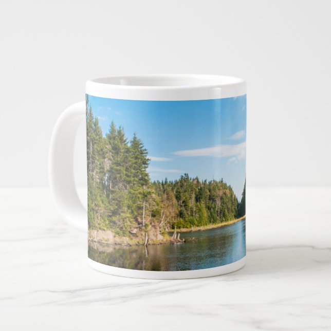 Vatten | Spruce Sjö Quebec, Kanada Jumbo Mugg (Framsida vänster)