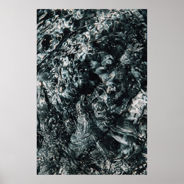 Vatten stänk om vatten poster (Framsidan)