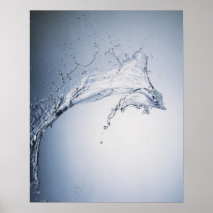 Vatten Stänk Poster