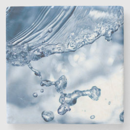 Vatten Stänk Stenunderlägg