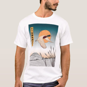 Vatten stannar fortfarande efter det att en fågel  t shirt