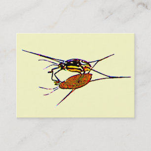 Vatten Strider ATC Visitkort
