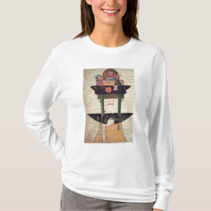 Vatten tar tid på med automatiserade figurer t shirt