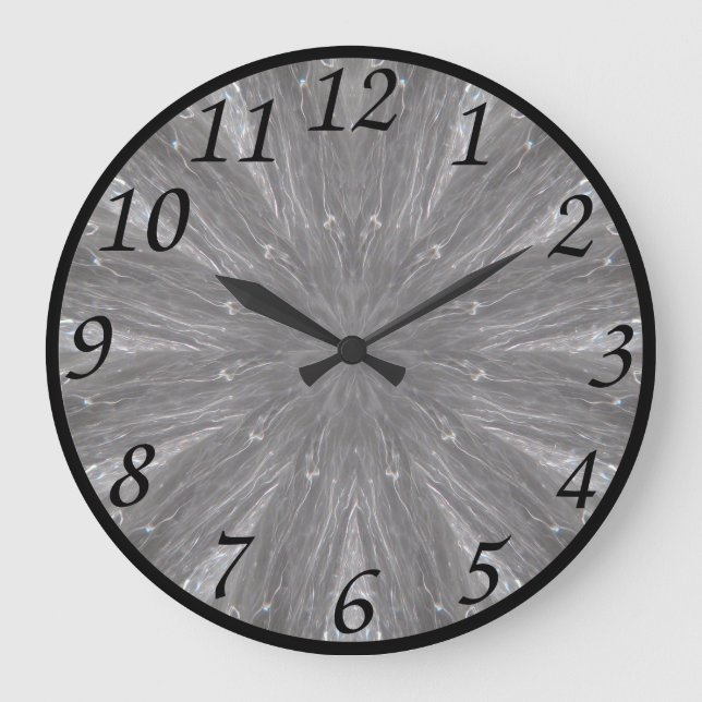 Vatten tar tid på - naturligt stor klocka (Framsida)