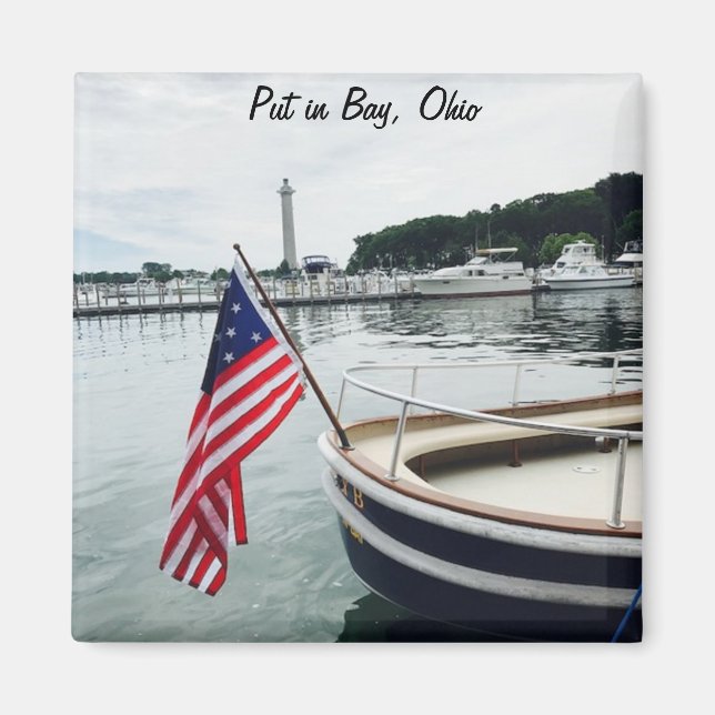 Vatten Taxi, lägg dig i bukten Magnet (Framsidan)