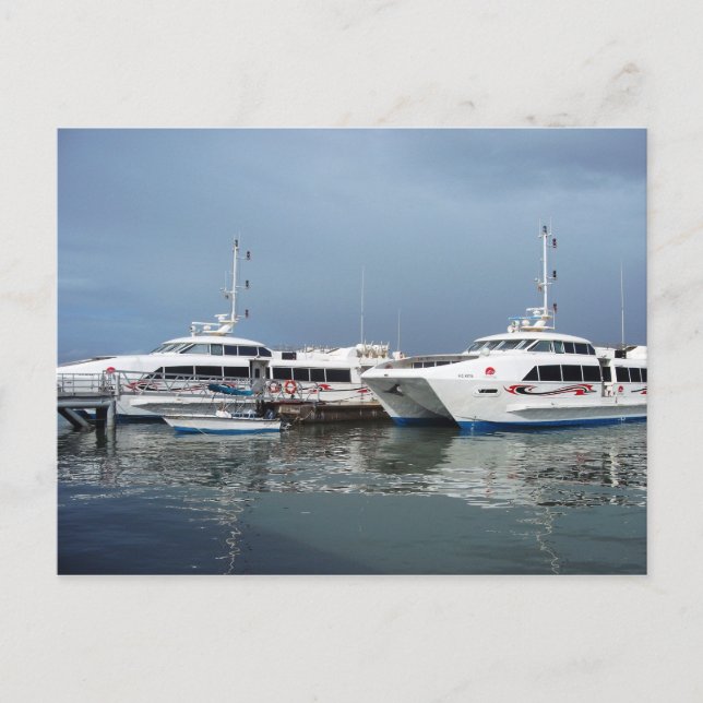 Vatten Taxi Terminal, San Fernando, Trinidad Vykort (Framsida)