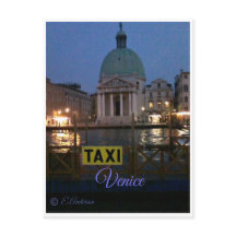 Vatten taxi Venedig, Italien