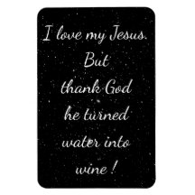 Vatten till Vin Magnet