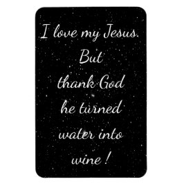 Vatten till Vin Magnet