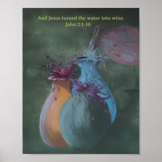 Vatten till Vin Poster