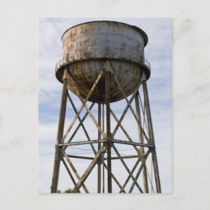 Vatten Torn i Alcatraz Vykort