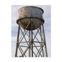 Vatten Torn i Alcatraz