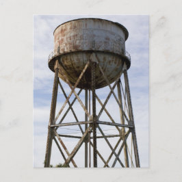 Vatten Torn i Alcatraz Vykort