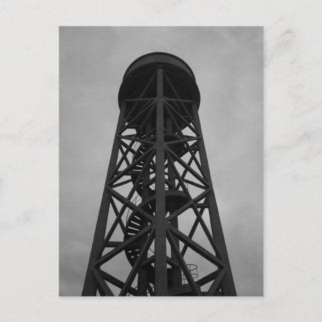 vatten torn vykort (Framsida)