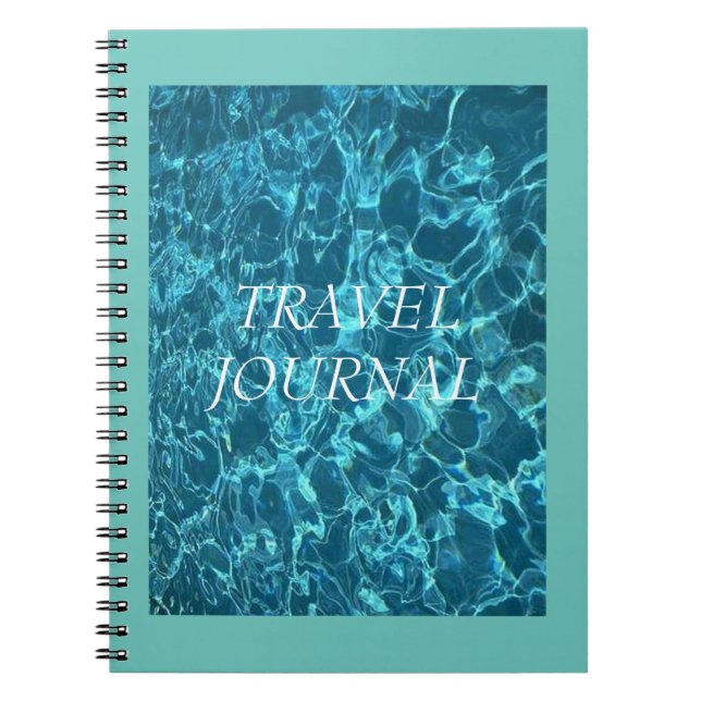 VATTEN TRAVEL JOURNAL ANTECKNINGSBOK (Framsidan)