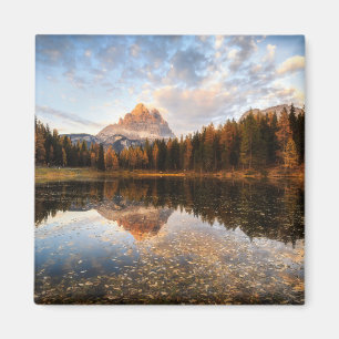 Vatten Tre Cime Di Lavaredo Italien Magnet