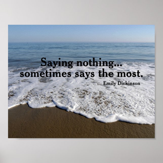 Vatten/våg/Ripple Poster (Framsidan)