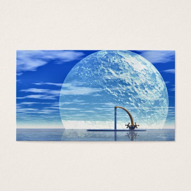 Vatten Vatten Visitkort (Framsidan)