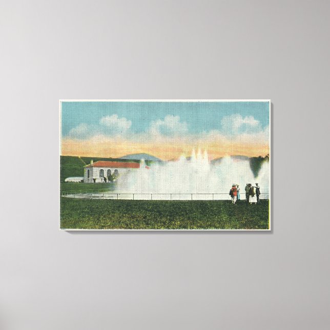 Vatten vid Ashokan Reservoir Canvastryck (Framsida)