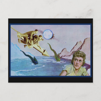 Vatten-vykort för landning vykort