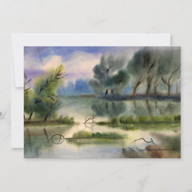 Vatten-vylandskap (Framsida)